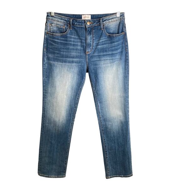 Driftwood Women's Blue Audrey High Rise Straight Leg Jeans‎ Size 31 Western Boho - Picture 1 of 11